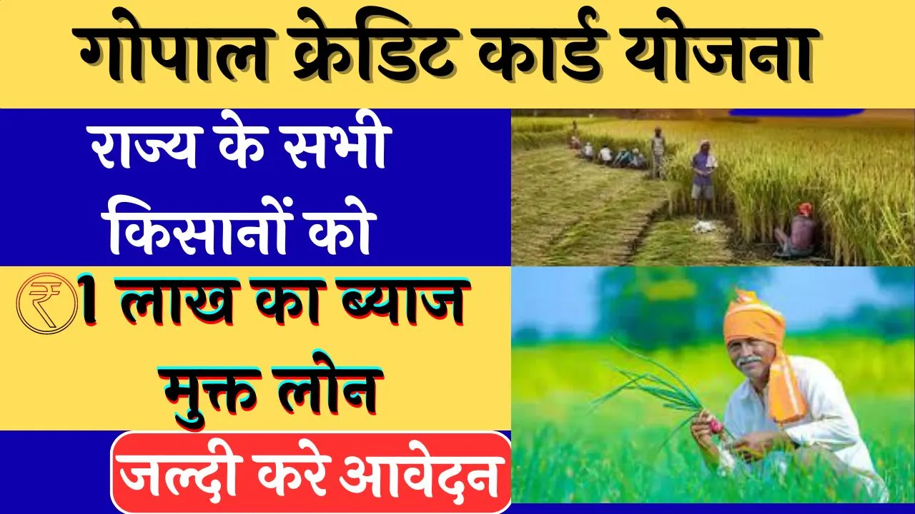 गोपाल क्रेडिट कार्ड योजना
