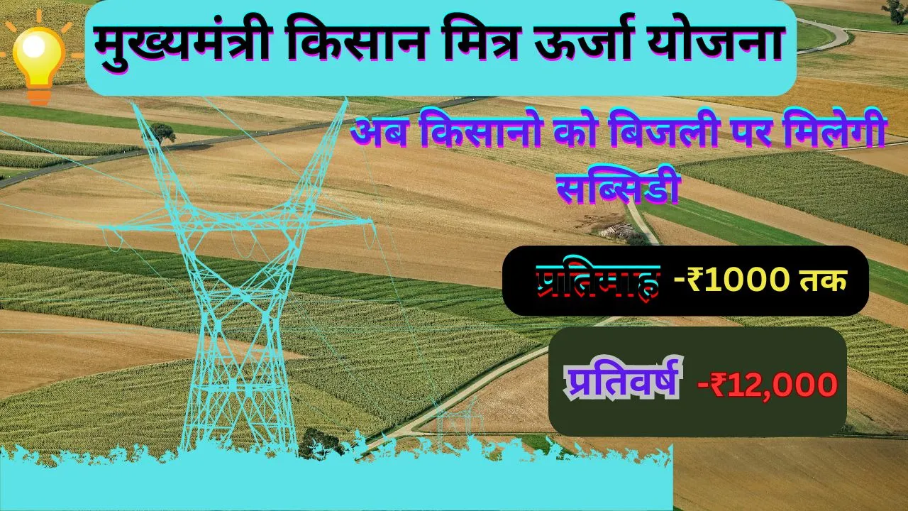 Mukhyamantri Kisan Mitra Urja Yojana