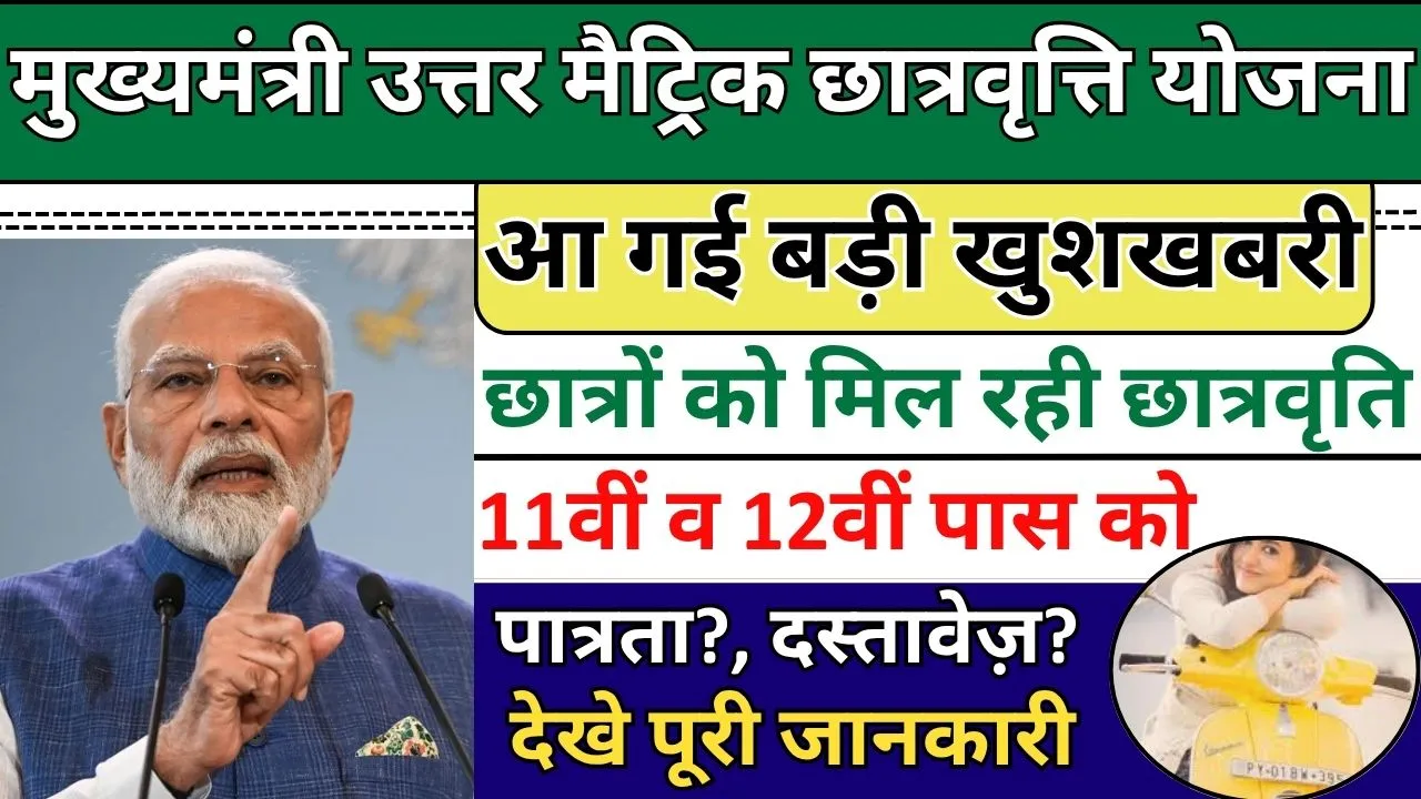 Mukhyamantri Uttar Matric Scholarship Yojana