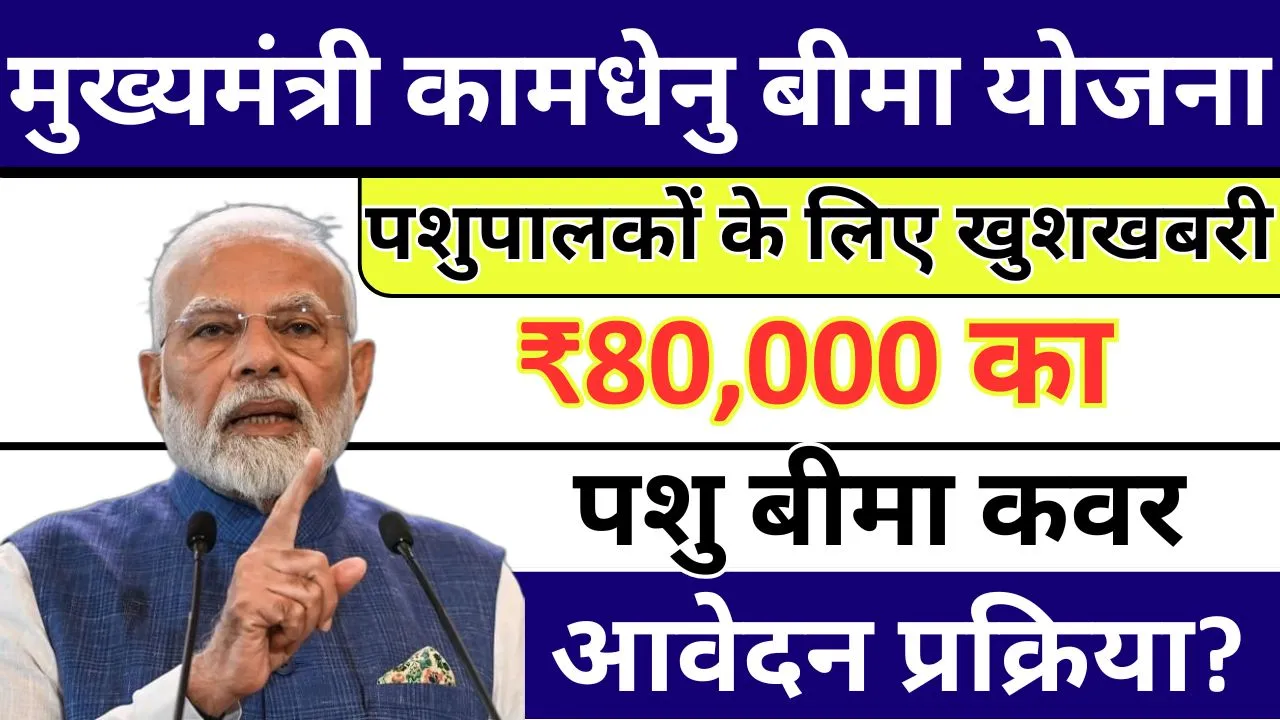 Mukhyamantri Kamdhenu Bima Yojana