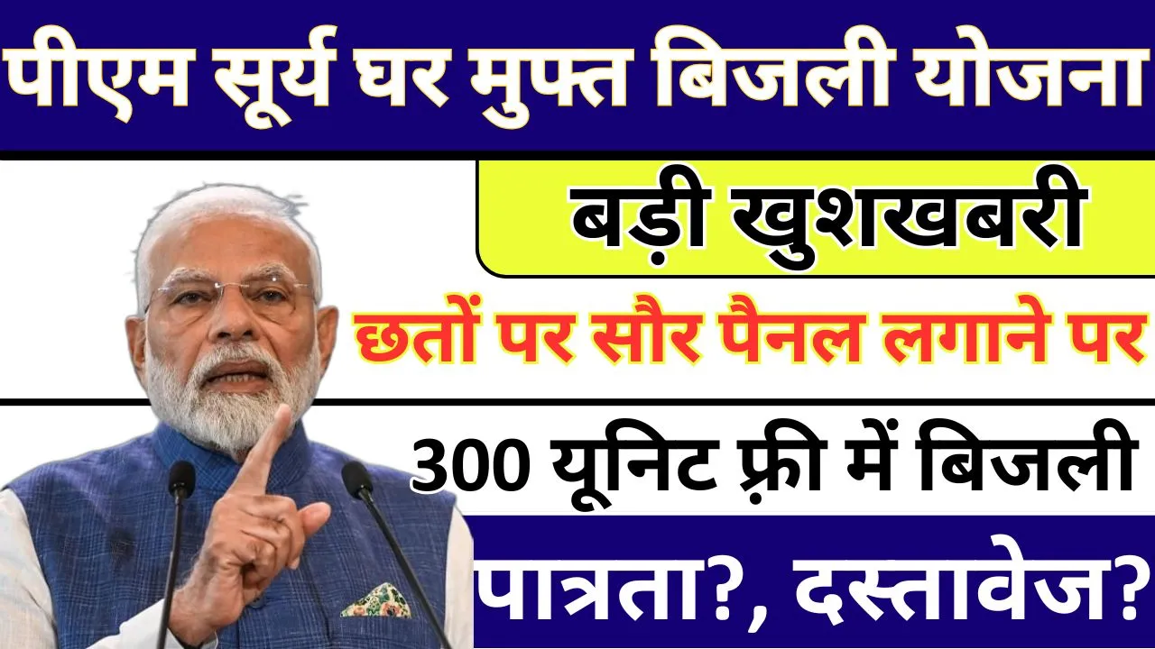 PM Surya Ghar Muft Bijli Yojana